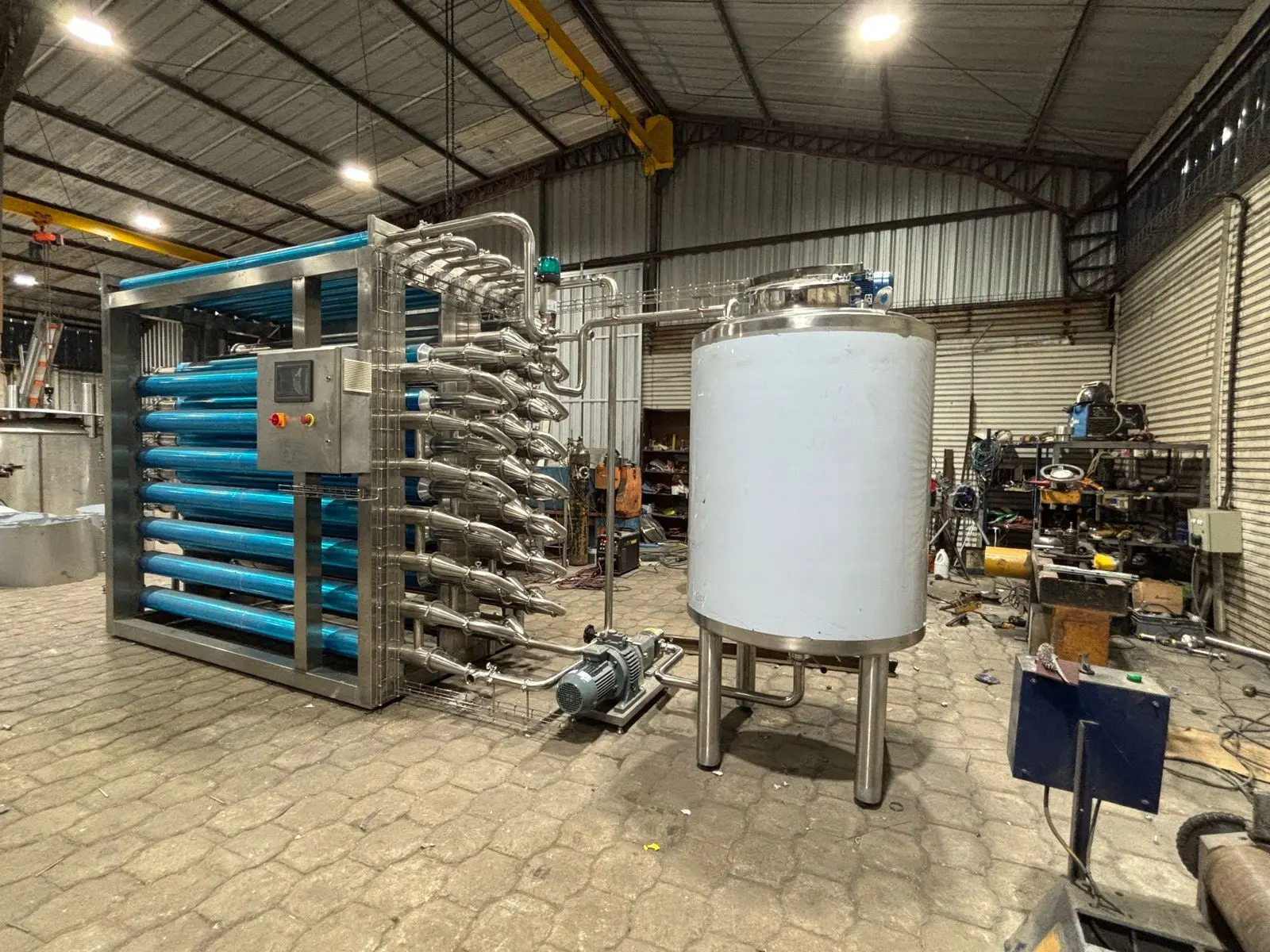 Pasteurizador tubular